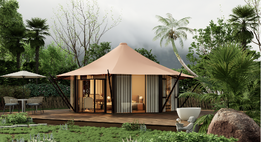 察布查尔锡伯异形篷房定制：专属设计赋能，打造城市户外专属名片